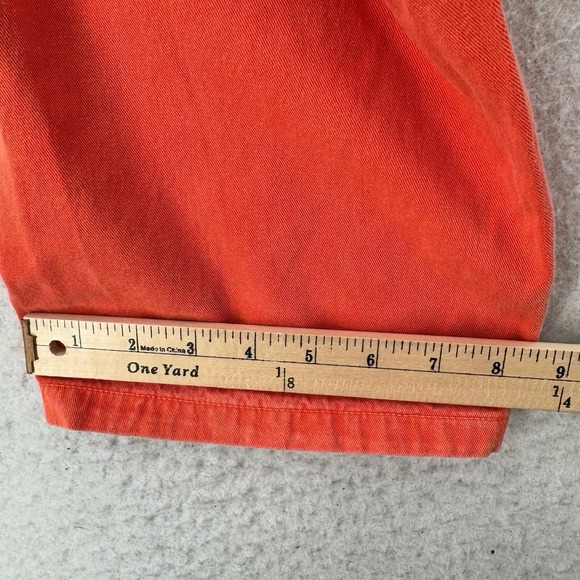 Crazy Shirts Pants Mens Medium‎ Baggy Twill Surf Hawaiian Dyed Orange NEW - Picture 6 of 9